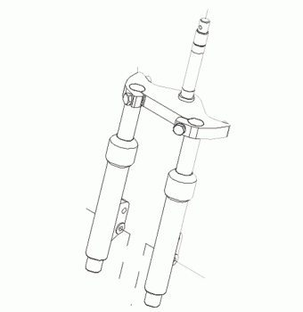 New Front Forks For A 3-Wheel Sterling Trophy Mobility Scooter