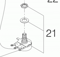 New Speed Potentiometer Shoprider Cordoba Enduro 889XLSBN Scooter